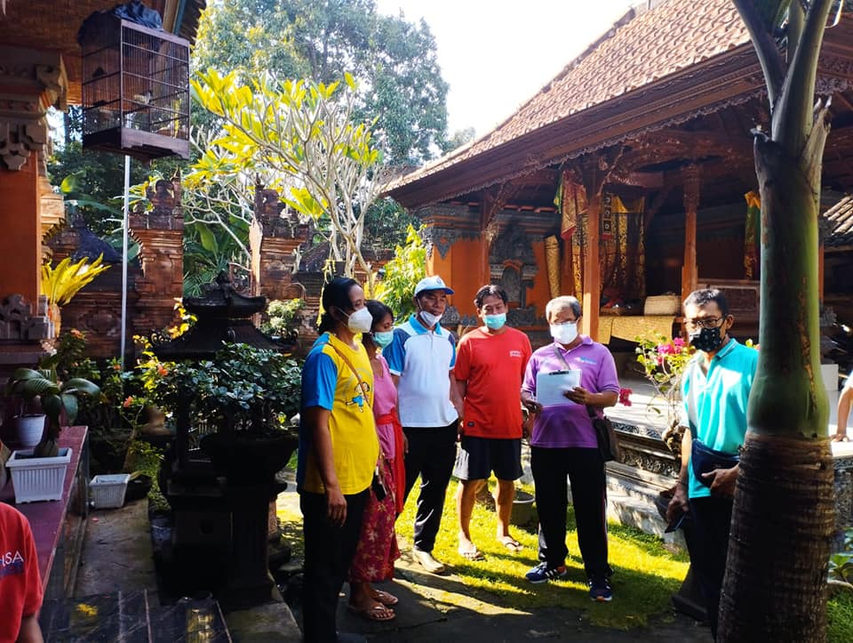 Penyelidikan Epidemiologi (PE) Demam Berdarah di Banjar Pering Desa Bakas Kecamatan Banjarangkan