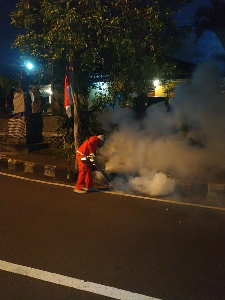 Kegiatan Fogging di Kabupaten Klungkung