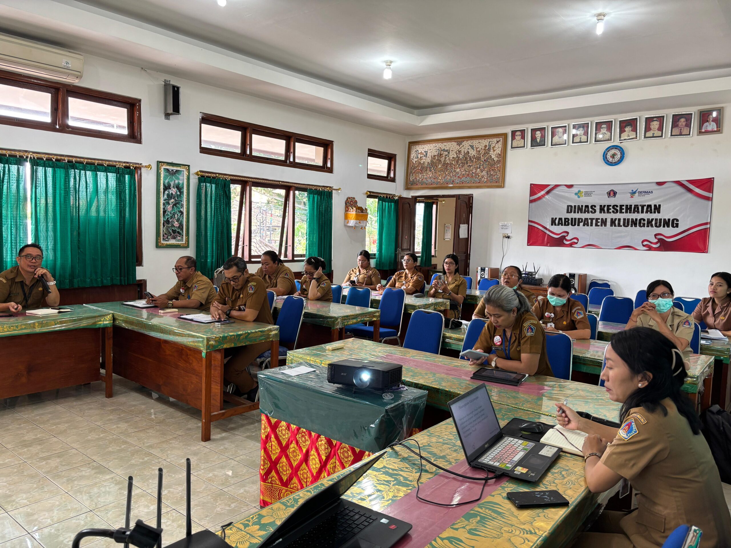 Kegiatan Monitoring dan Evaluasi Pelaksanaan Upaya Pencegahan Kecurangan (Fraud) di Puskesmas se-Kabupaten Klungkung